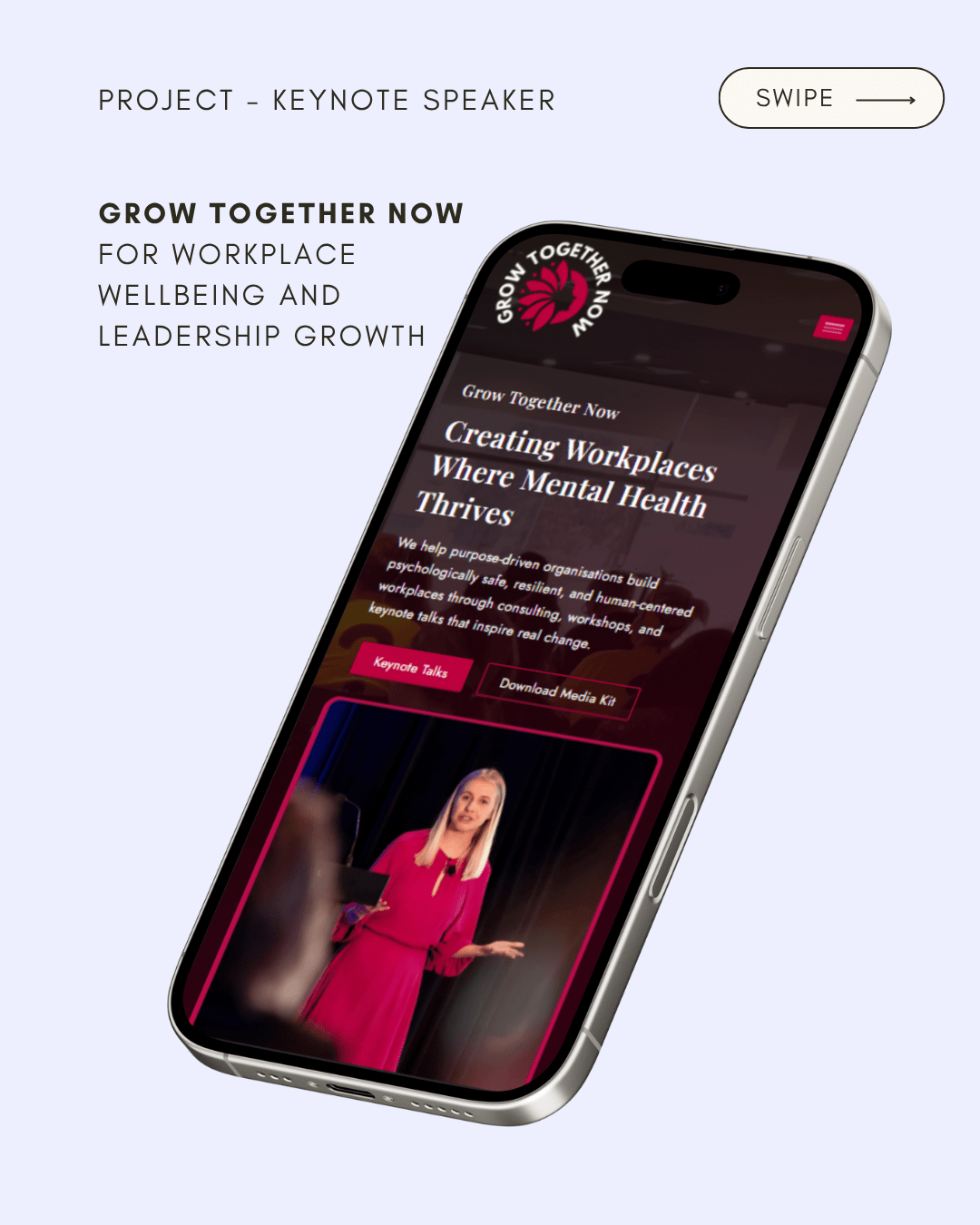 Keynote speaker website design and development by tohidul