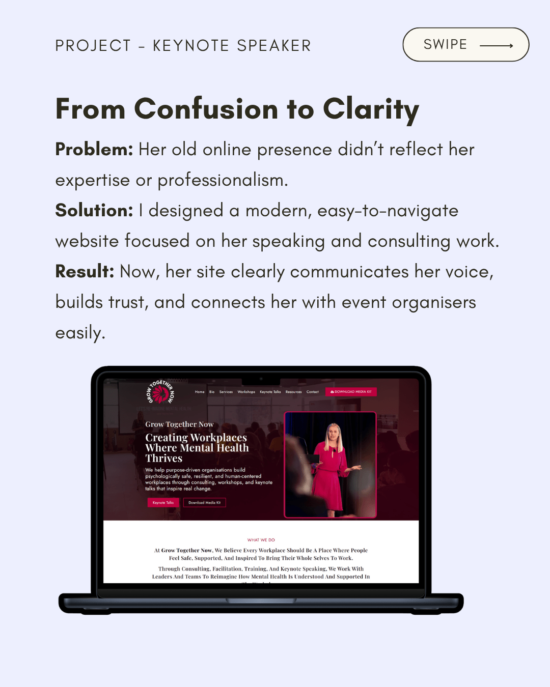 Keynote speaker website design and development by tohidul