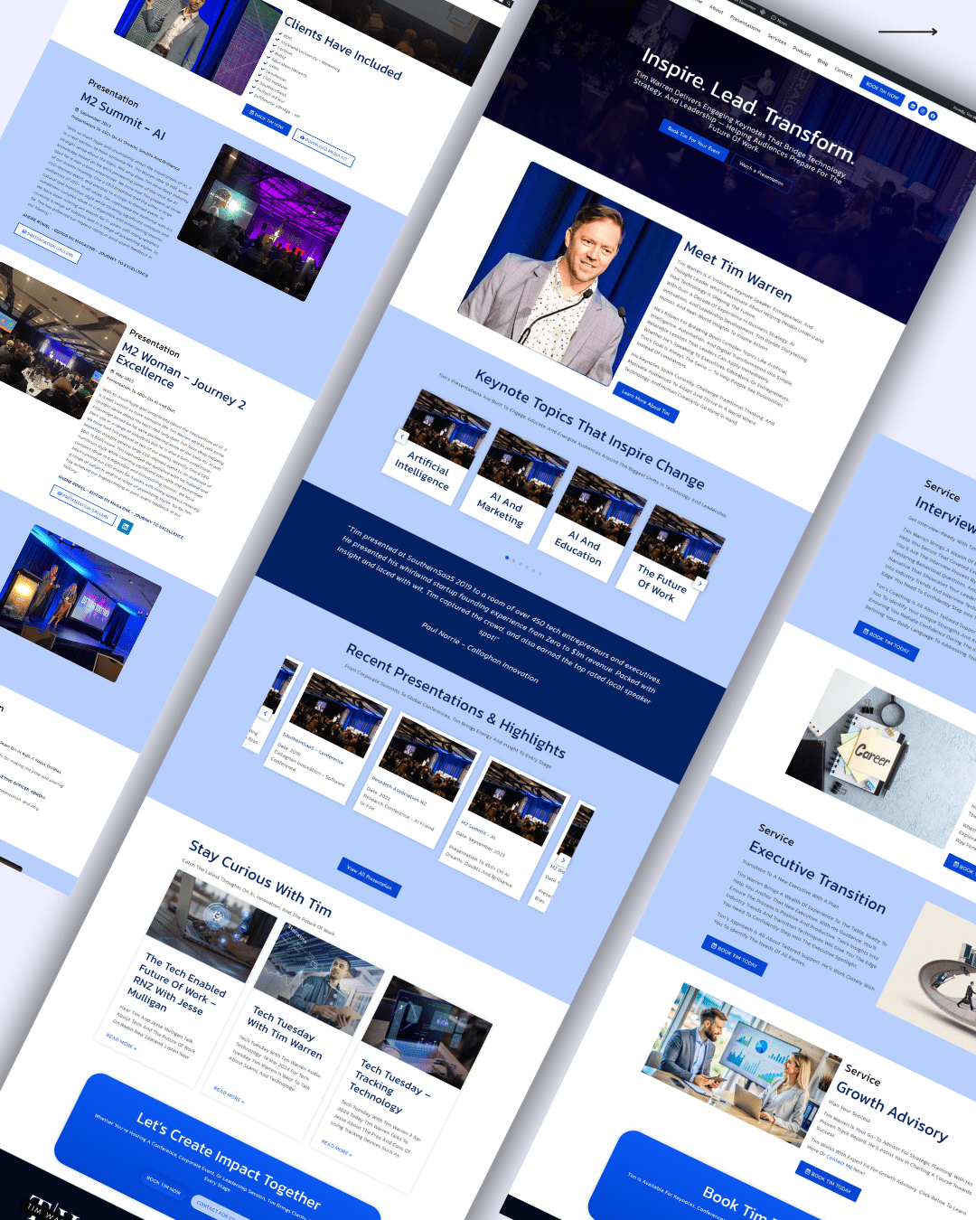 TIm - Keynote Speaker website design and development by tohidul (7)