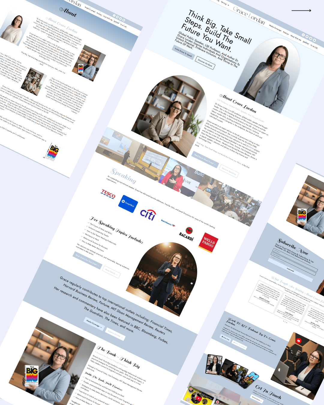 grace- Keynote speaker, author website design and development by tohidul